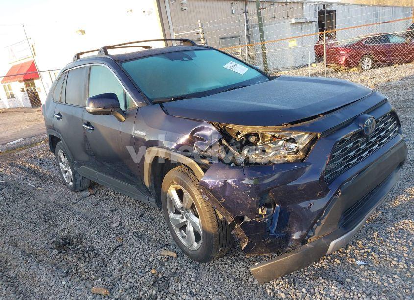 2019 Toyota Rav4 HYBRID LIMITED (VIN 2T3DWRFV1KW015824) main photo