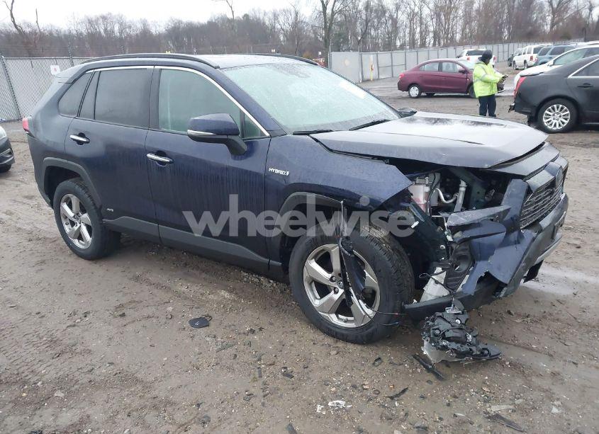 2019 Toyota Rav4 HYBRID LIMITED (VIN 2T3DWRFV2KW041297) main photo