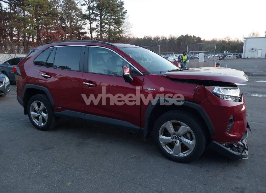 2019 Toyota Rav4 HYBRID LIMITED (VIN 2T3DWRFV5KW021965) main photo