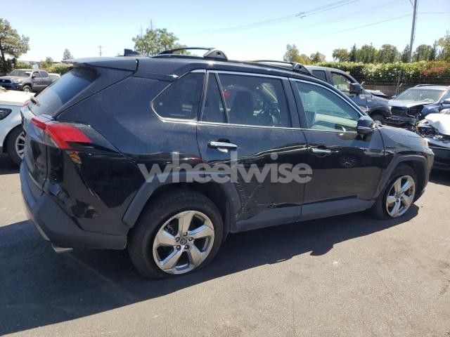 2019 TOYOTA RAV4 LIMITED (VIN 2T3DWRFV8KW045841) main photo