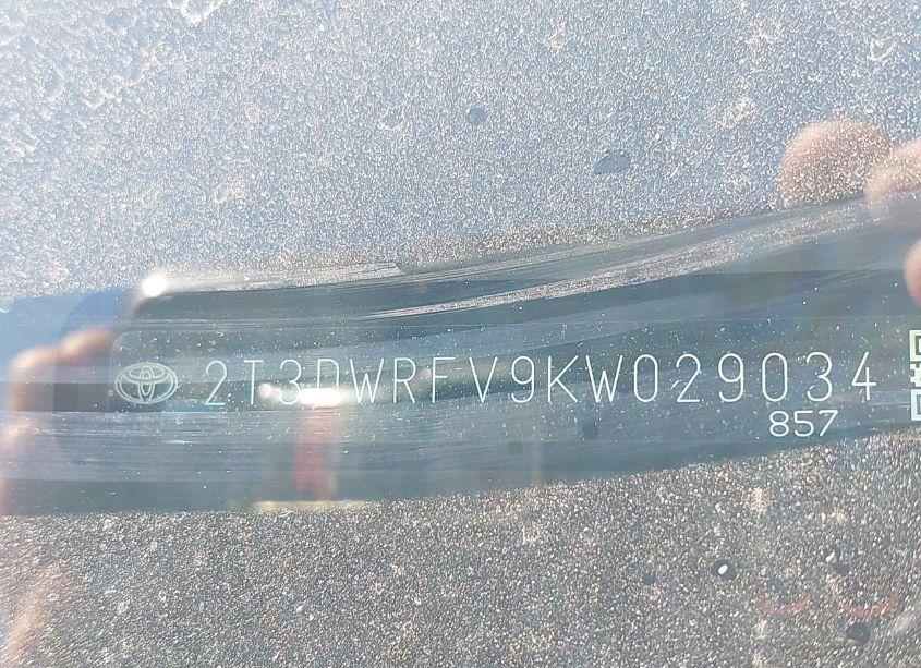 Photo 9 of 2019 Toyota Rav4 HYBRID LIMITED (VIN 2T3DWRFV9KW029034)