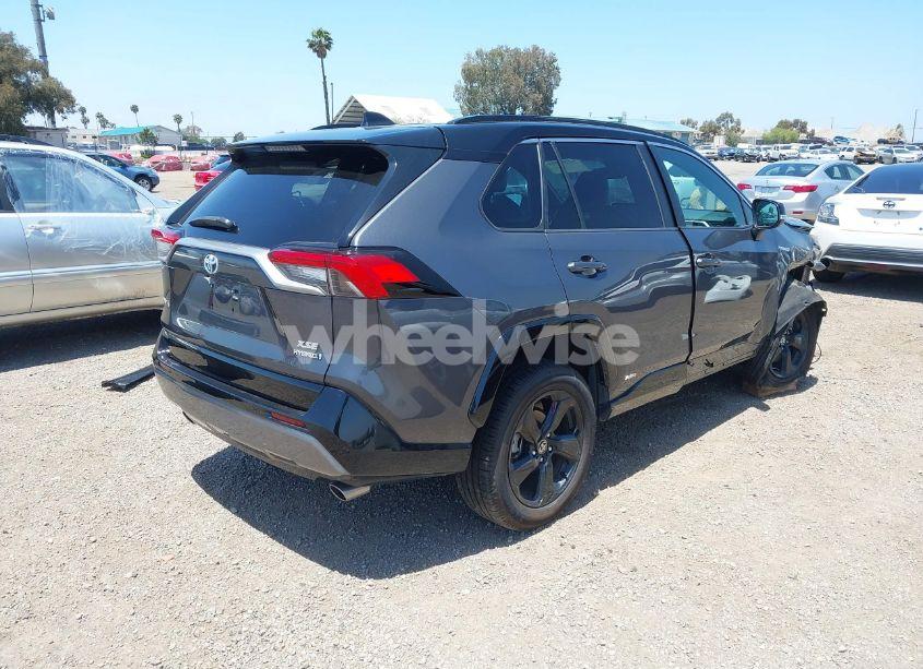 Photo 4 of 2021 Toyota Rav4 HYBRID XSE (VIN 2T3E6RFV2MW019937)