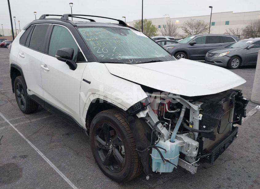 2021 Toyota Rav4 HYBRID XSE (VIN 2T3E6RFV4MW007840) main photo