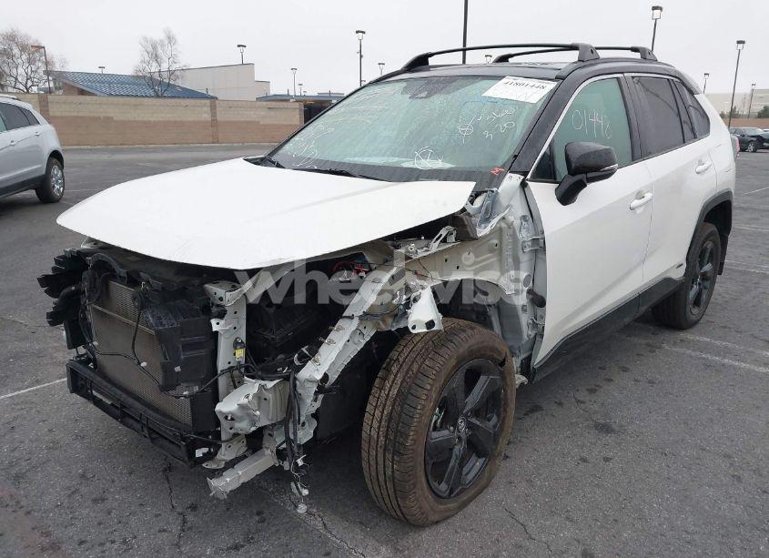 Photo 2 of 2021 Toyota Rav4 HYBRID XSE (VIN 2T3E6RFV4MW007840)