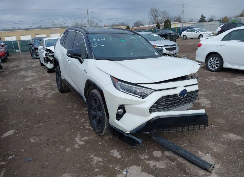 2021 Toyota Rav4 HYBRID XSE (VIN 2T3E6RFV4MW020524) main photo