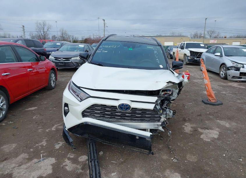 Photo 11 of 2021 Toyota Rav4 HYBRID XSE (VIN 2T3E6RFV4MW020524)