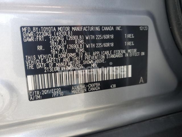 Photo 7 of 2024 TOYOTA RAV4 XSE (VIN 2T3E6RFV4RW053255)