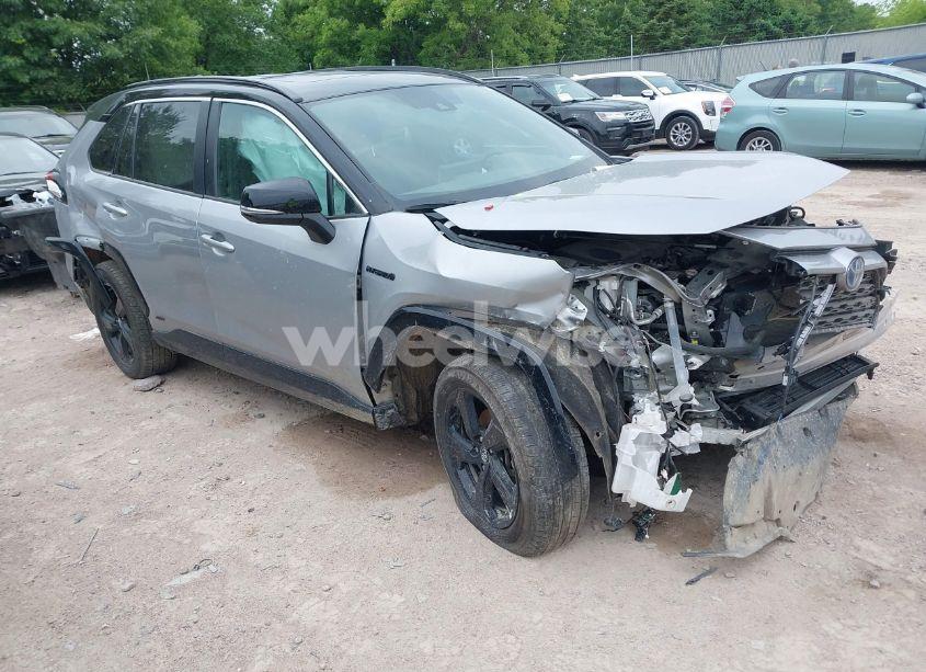 2021 Toyota Rav4 HYBRID XSE (VIN 2T3E6RFV6MW007886) main photo