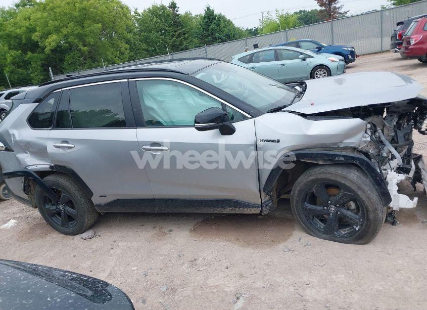 Photo 14 of 2021 Toyota Rav4 HYBRID XSE (VIN 2T3E6RFV6MW007886)
