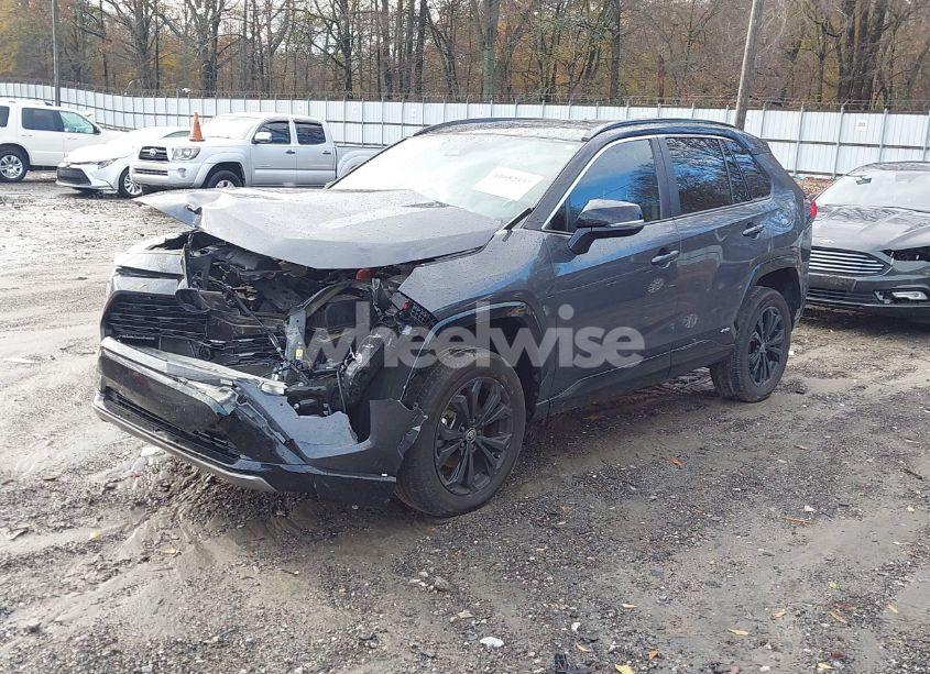 Photo 2 of 2023 Toyota Rav4 HYBRID XSE (VIN 2T3E6RFV6PW041444)