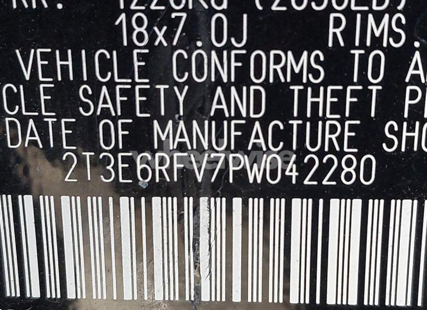 Photo 9 of 2023 Toyota Rav4 HYBRID XSE (VIN 2T3E6RFV7PW042280)