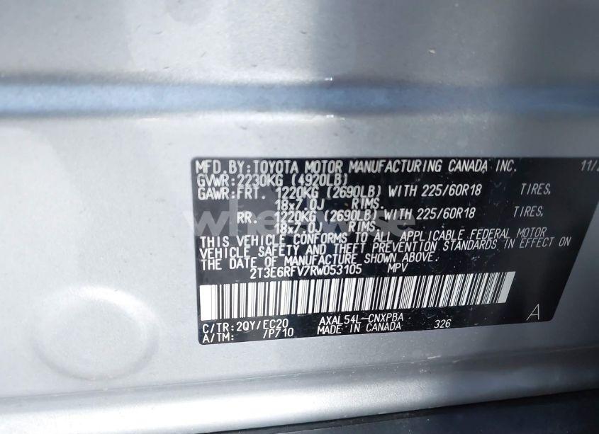 Photo 9 of 2024 Toyota Rav4 HYBRID XSE (VIN 2T3E6RFV7RW053105)