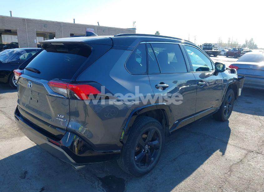 Photo 4 of 2021 Toyota Rav4 HYBRID XSE (VIN 2T3E6RFVXMW009477)