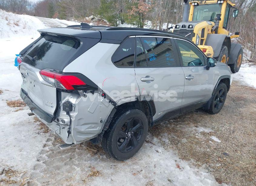 Photo 4 of 2020 Toyota Rav4 HYBRID XSE (VIN 2T3EWRFV7LW060272)