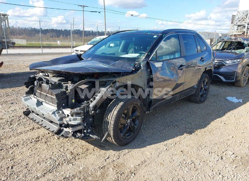 Photo 2 of 2020 Toyota Rav4 HYBRID XSE (VIN 2T3EWRFV8LW099579)