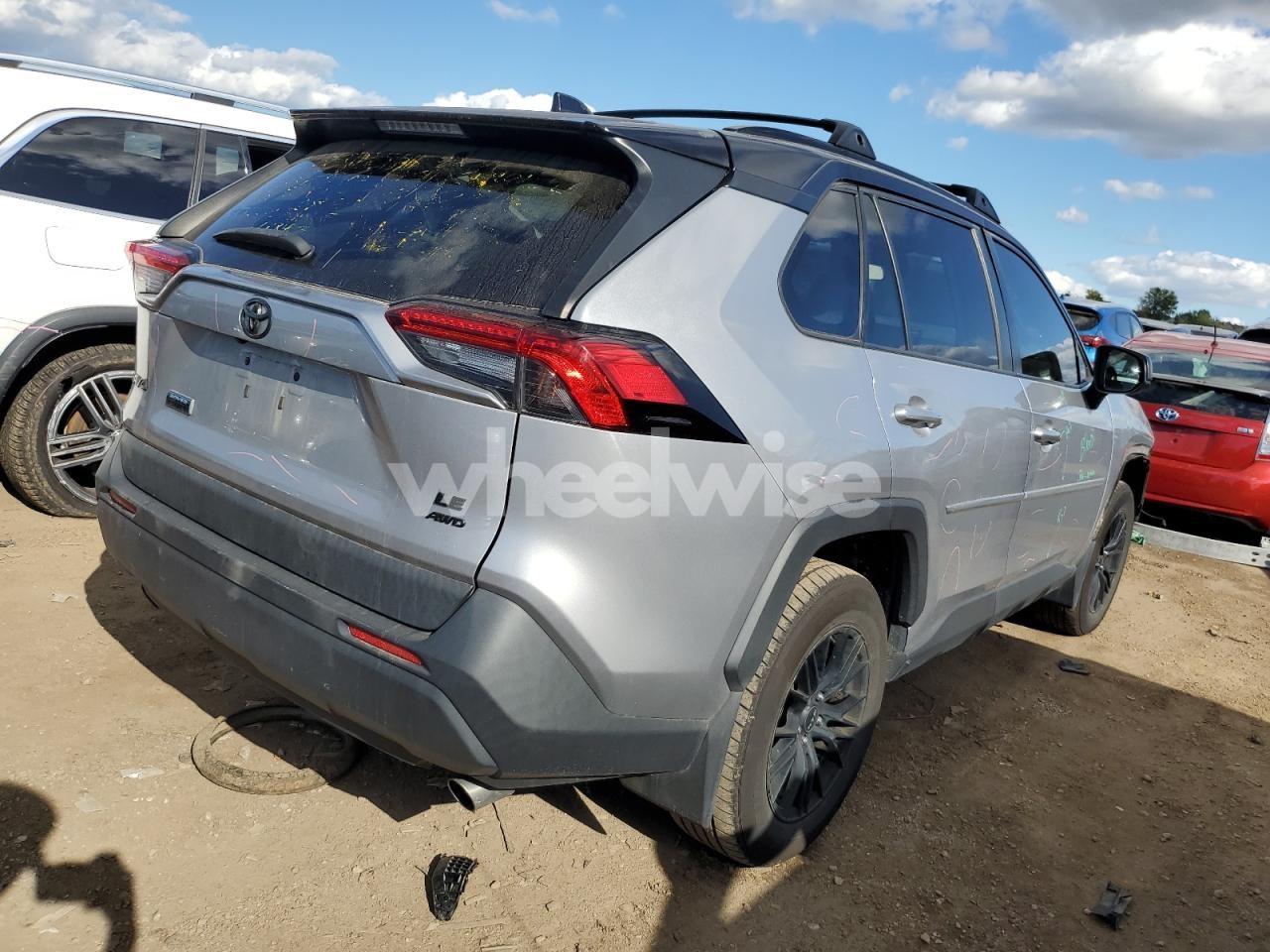 Photo 3 of 2020 TOYOTA RAV4 LE (VIN 2T3F1RFV0LC080450)