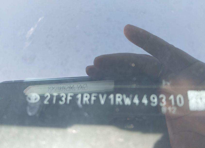 Photo 9 of 2024 Toyota Rav4 LE (VIN 2T3F1RFV1RW449310)