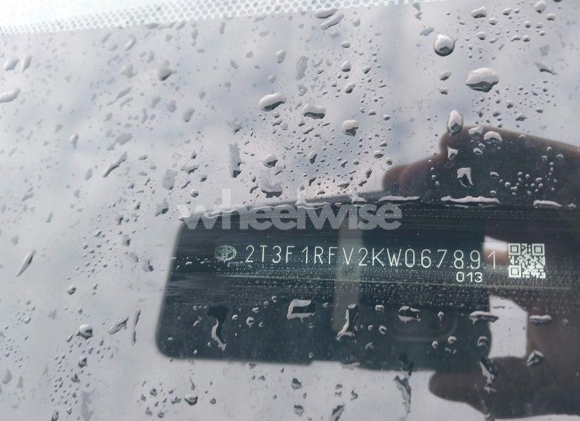 Photo 9 of 2019 Toyota Rav4 LE (VIN 2T3F1RFV2KW067891)