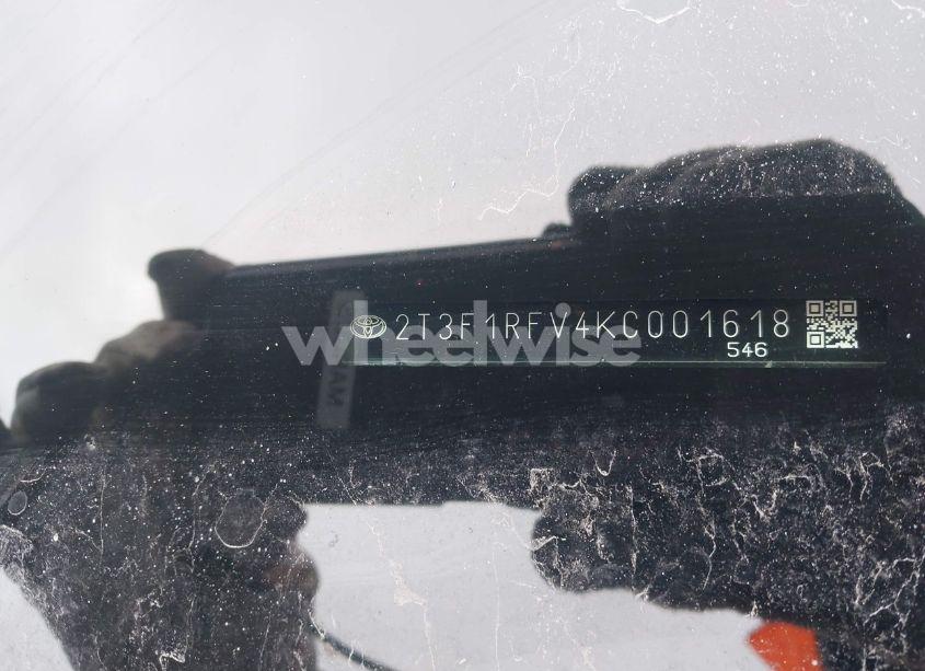 Photo 9 of 2019 Toyota Rav4 LE (VIN 2T3F1RFV4KC001618)