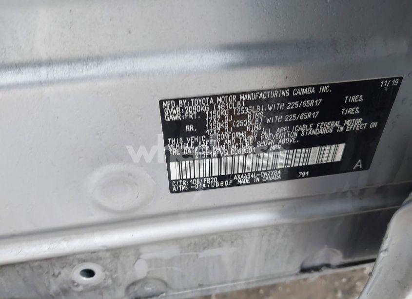 Photo 9 of 2020 Toyota Rav4 LE (VIN 2T3F1RFV5LC069301)