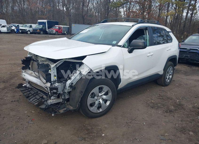 Photo 2 of 2021 Toyota Rav4 LE (VIN 2T3F1RFV7MC244892)