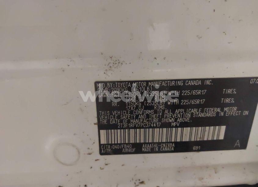 Photo 9 of 2023 Toyota Rav4 LE (VIN 2T3F1RFV7PC374417)