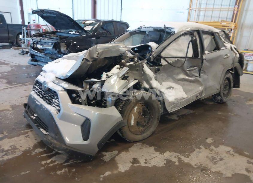 Photo 2 of 2021 Toyota Rav4 LE (VIN 2T3F1RFVXMW238681)