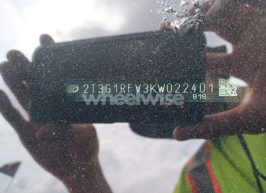 Photo 9 of 2019 Toyota Rav4 LE (VIN 2T3G1RFV3KW022401)