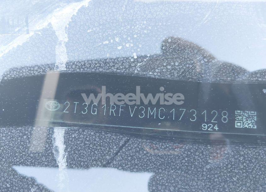 Photo 9 of 2021 Toyota Rav4 LE (VIN 2T3G1RFV3MC173128)