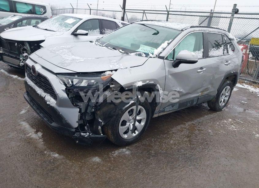 Photo 2 of 2021 Toyota Rav4 LE (VIN 2T3G1RFVXMC156424)
