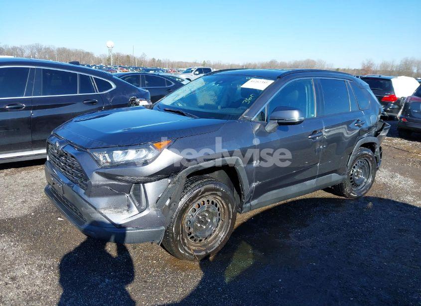 Photo 2 of 2021 Toyota Rav4 LE (VIN 2T3G1RFVXMC184630)