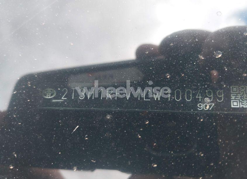 Photo 9 of 2020 Toyota Rav4 LE (VIN 2T3H1RFV1LW100499)