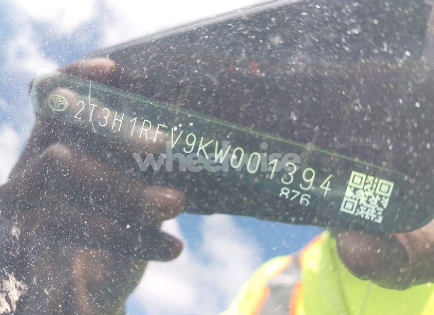 Photo 9 of 2019 Toyota Rav4 LE (VIN 2T3H1RFV9KW001394)