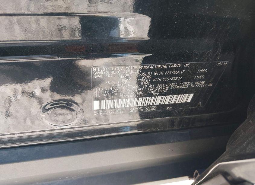 Photo 9 of 2020 Toyota Rav4 LE (VIN 2T3H1RFV9LW060186)