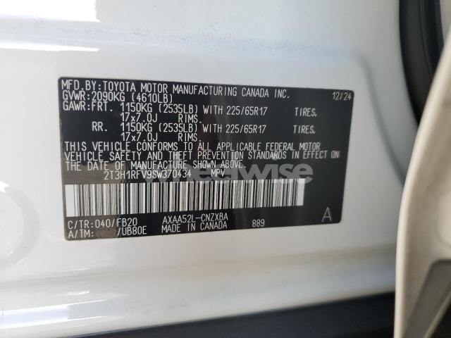 Photo 11 of 2025 TOYOTA RAV4 LE (VIN 2T3H1RFV9SW370434)