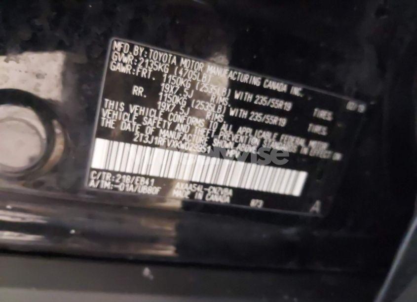 Photo 9 of 2019 Toyota Rav4 ADVENTURE (VIN 2T3J1RFVXKW029951)