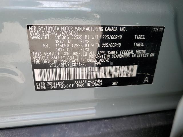 Photo 5 of 2020 TOYOTA RAV4 ADVENTURE (VIN 2T3J1RFVXLC071880)