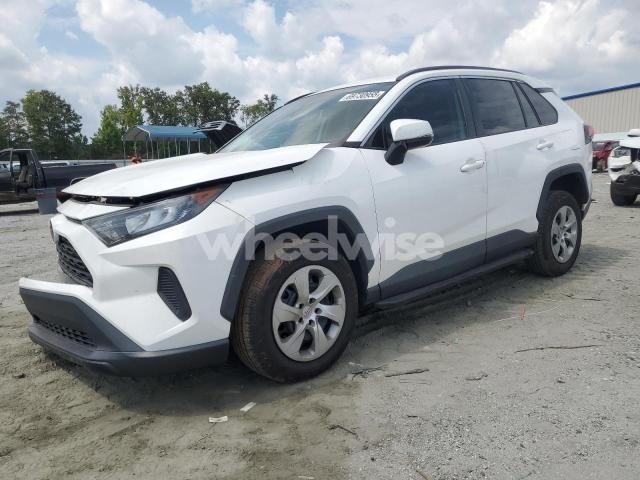 Photo 2 of 2020 TOYOTA RAV4 LE (VIN 2T3K1RFV5LC063786)