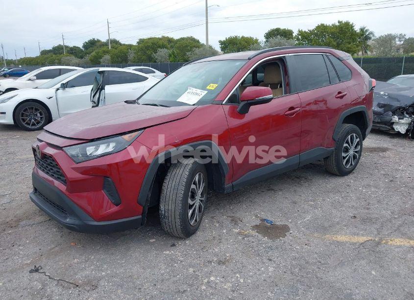 Photo 2 of 2021 Toyota Rav4 LE (VIN 2T3K1RFV7MW181998)