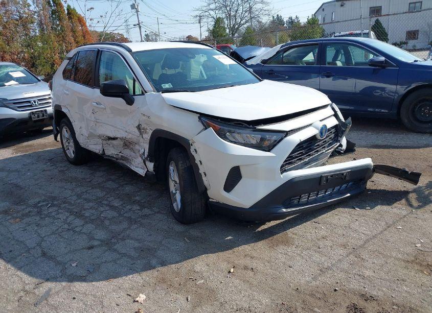 2021 Toyota Rav4 HYBRID LE (VIN 2T3L6RFV1MW014090) main photo