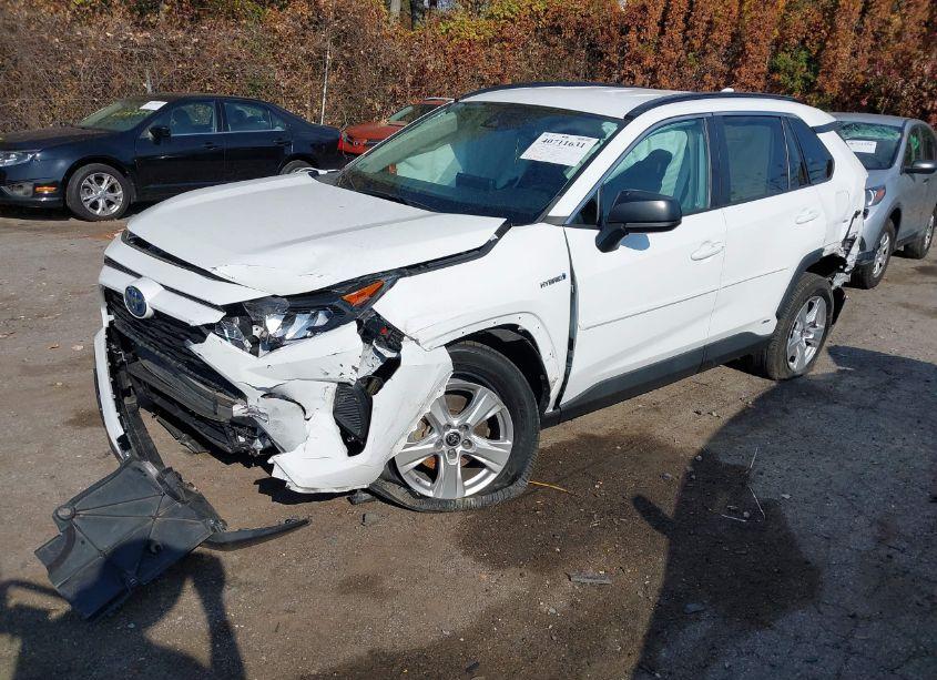 Photo 2 of 2021 Toyota Rav4 HYBRID LE (VIN 2T3L6RFV1MW014090)