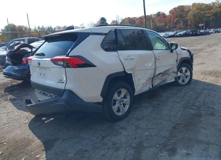 Photo 4 of 2021 Toyota Rav4 HYBRID LE (VIN 2T3L6RFV1MW014090)