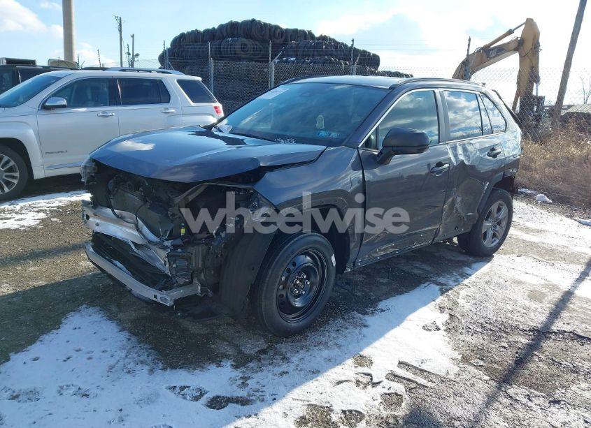 Photo 2 of 2022 Toyota Rav4 HYBRID LE (VIN 2T3LWRFV5NW139269)