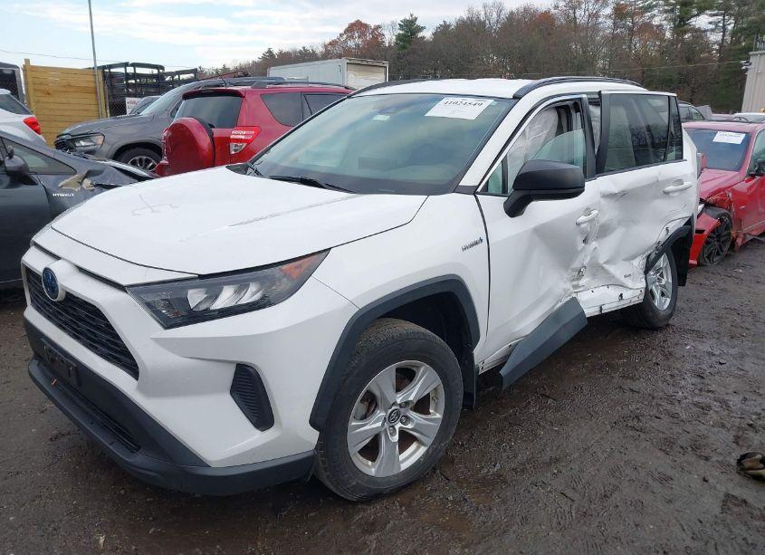 Photo 2 of 2019 Toyota Rav4 HYBRID LE (VIN 2T3LWRFV7KW016178)