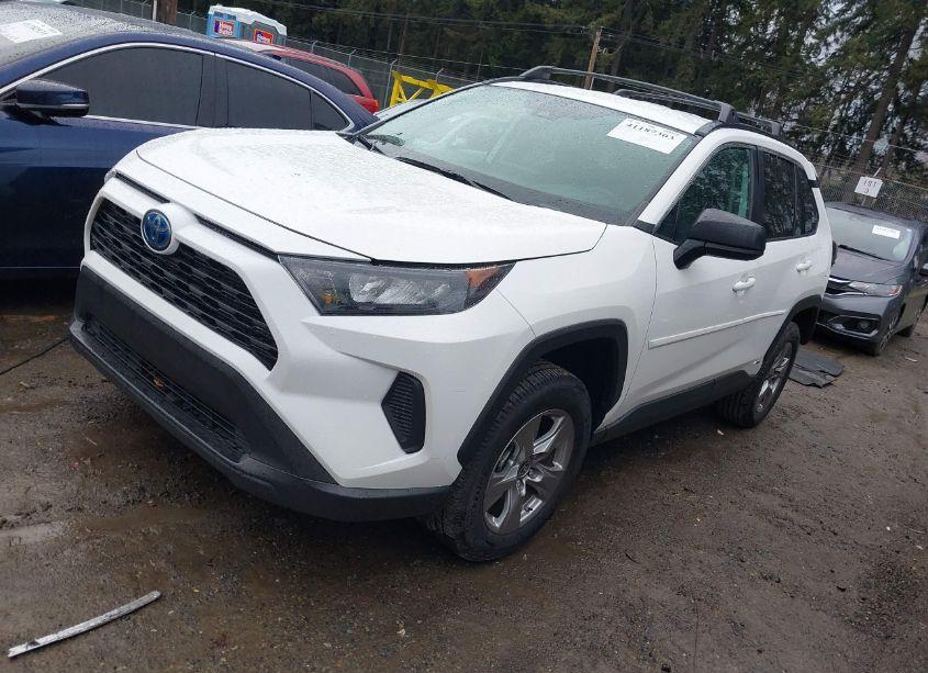 Photo 2 of 2022 Toyota Rav4 HYBRID LE (VIN 2T3LWRFV7NW133201)