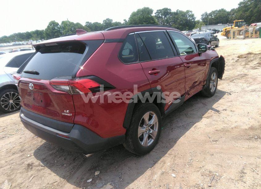 Photo 4 of 2022 Toyota Rav4 HYBRID LE (VIN 2T3LWRFVXNW135895)
