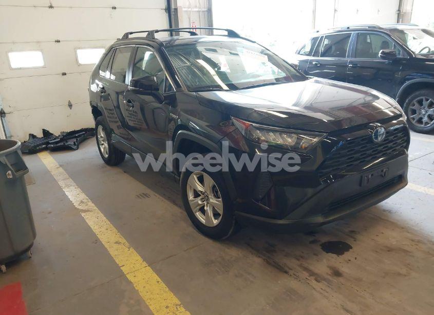 2021 Toyota Rav4 HYBRID LE (VIN 2T3M6RFV8MW011627) main photo