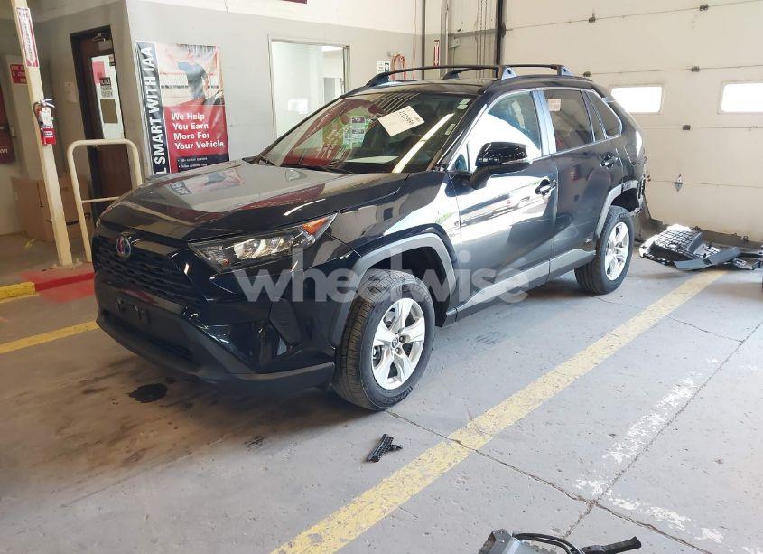 Photo 2 of 2021 Toyota Rav4 HYBRID LE (VIN 2T3M6RFV8MW011627)