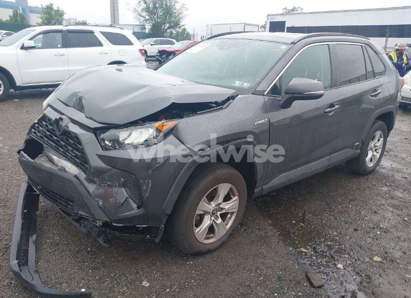 Photo 2 of 2020 Toyota Rav4 HYBRID LE (VIN 2T3MWRFV0LW081928)