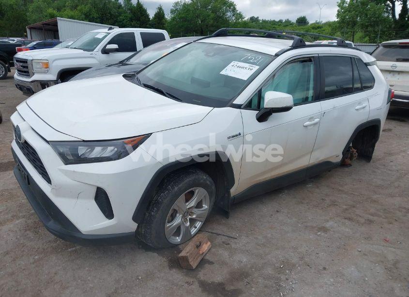 Photo 2 of 2020 Toyota Rav4 HYBRID LE (VIN 2T3MWRFV5LW077521)